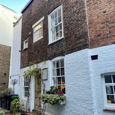 Number 7 And Attached Street Lamp