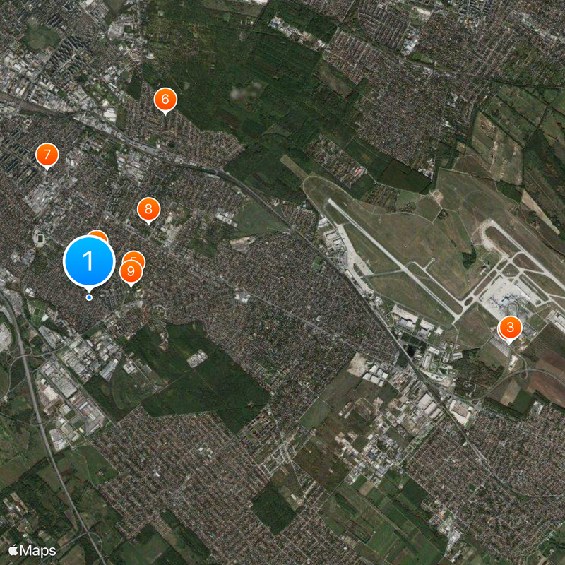 Budapest District XVIII Map