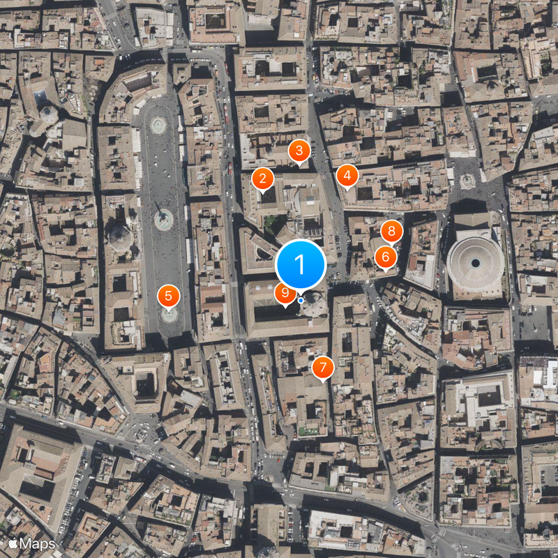 Sant'Ivo alla Sapienza Mapa