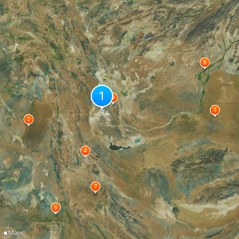 Shahr-e Sukhteh Kaart