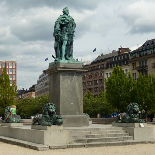 Statue of Carl XIII, Stockholm
