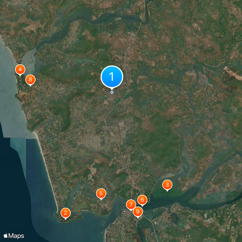 Mapusa Map