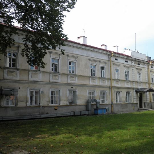 Former Discalced Carmelite Nuns monastery building in Lublin