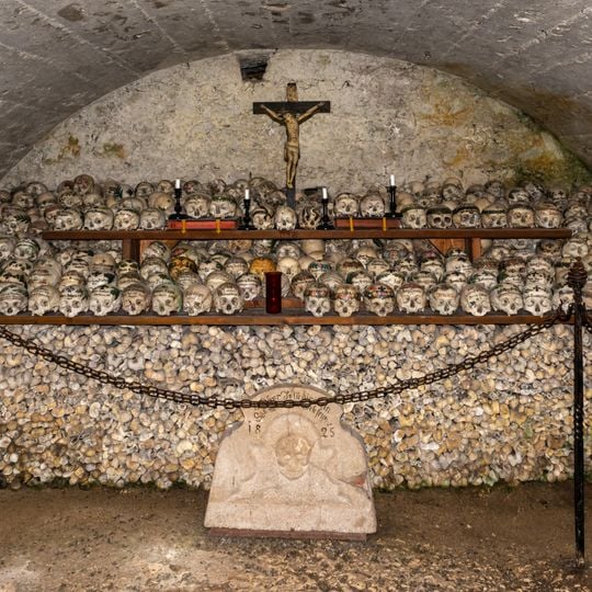 Ossuary in Hallstatt