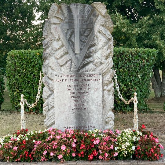 War memorial of Resistance of Jasseron