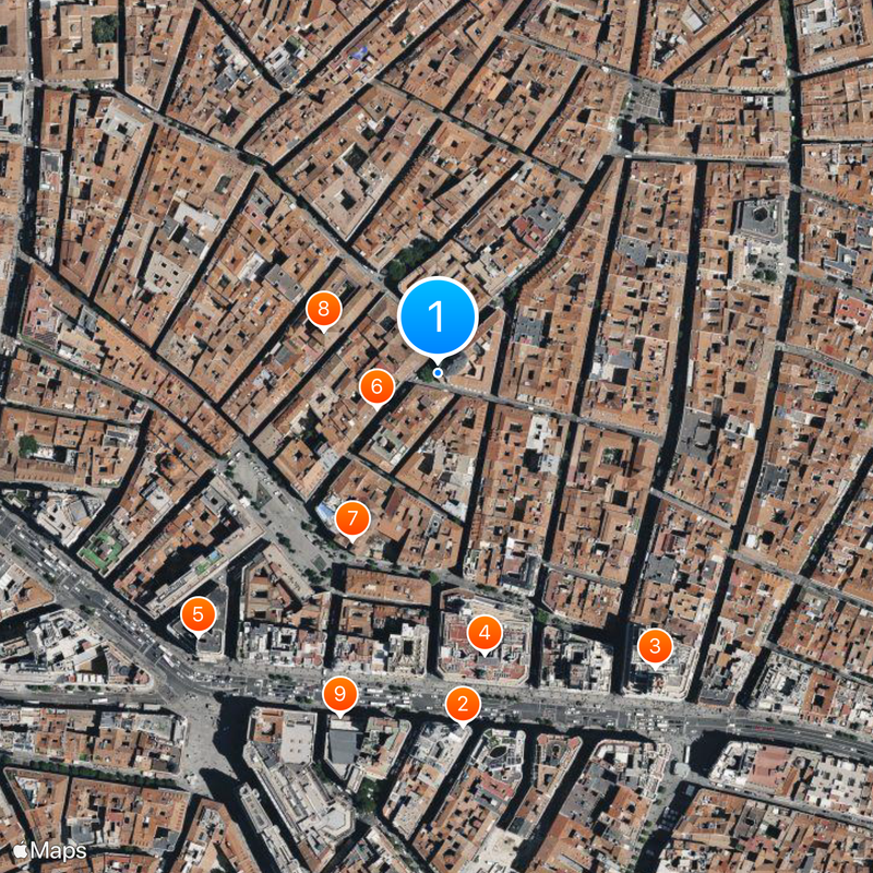 Church of Saint Anthony of the Germans Map