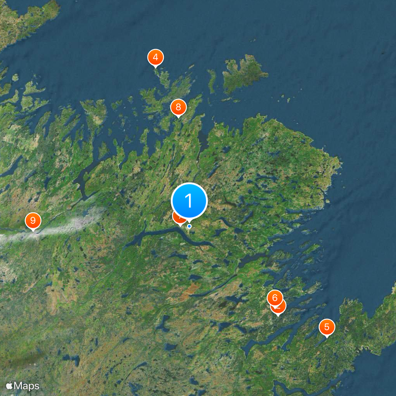 Gander International Airport Map