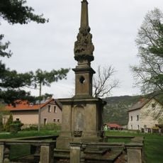 Sloup se sousoším Čtrnácti svatých Pomocníků