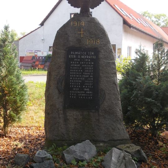 World War I and II Memorial in Dražkovice