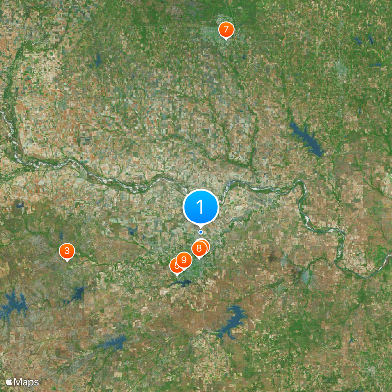 Sheppard Air Force Base Map