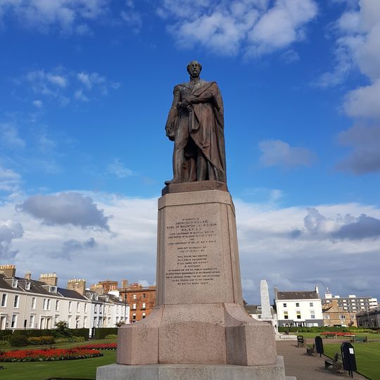 Ayr, Wellington Square, Monument To Archibald William, Earl Of Eglinton And Wintoun