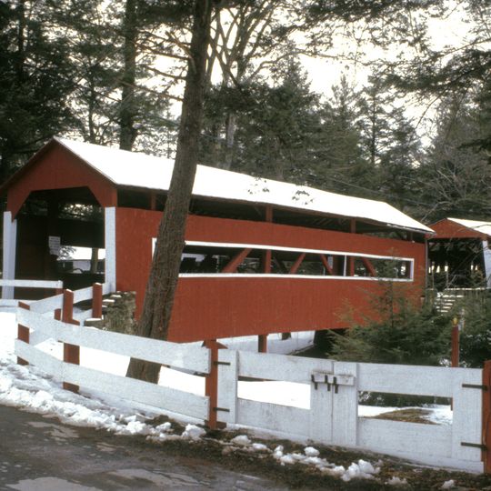 Twin Bridges-East Paden Covered Bridge No. 120