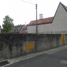 Giebelseitiges Doppelhaus