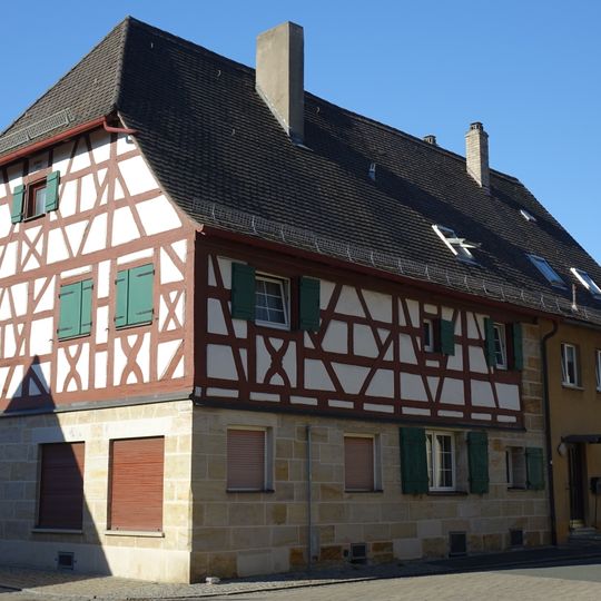 Wohnhaus, ehemaliges Badhaus des Marktes