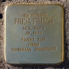 Stolperstein en memoria de Frida Frisch