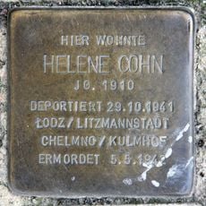 Stolperstein en memoria de Helene Cohn