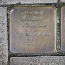 Stolperstein voor Hermann Hirschfeld