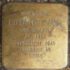 Stolperstein dedicated to Lydia Hoffmann