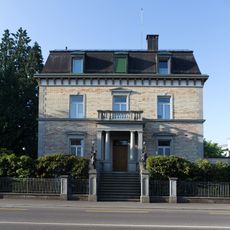 Nestlé house with gatehouse