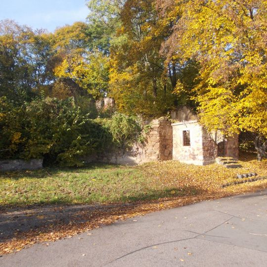 Kirchenruine und Lutherdenkmal Lindenstraße -