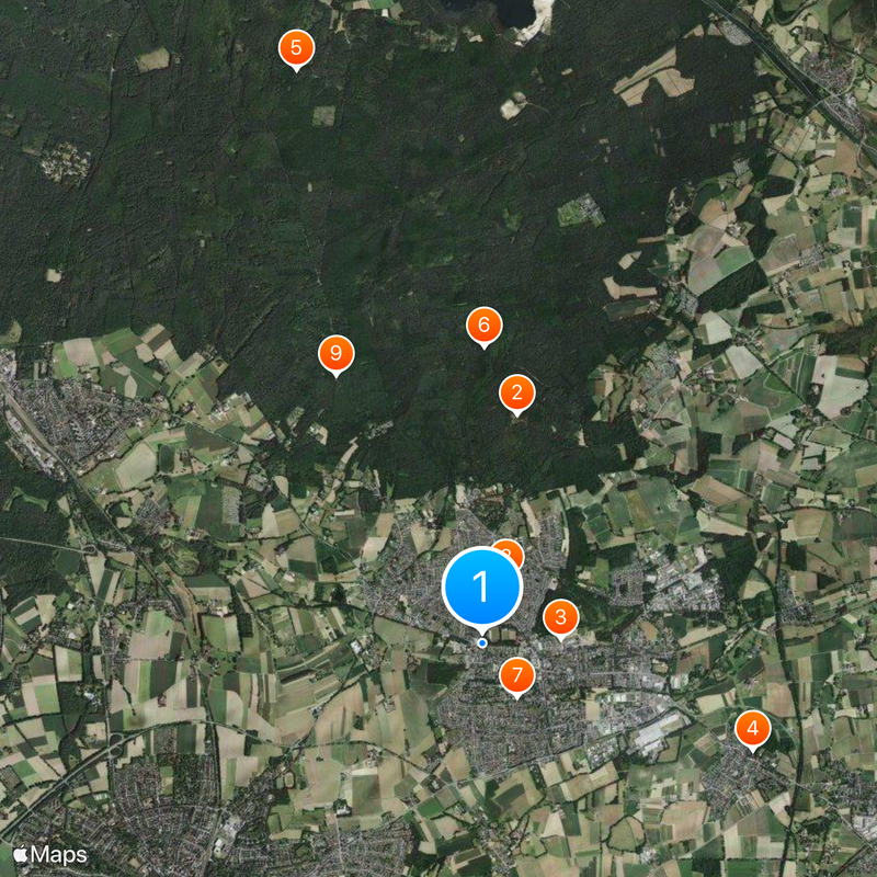 Oer-Erkenschwick Carte