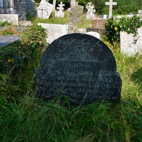 Headstone, 2 Metres South Of South Aisle Of St Winnows Church