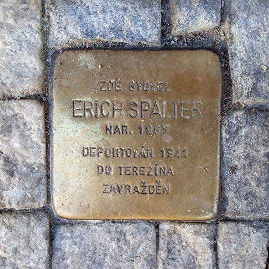 Stolperstein für Erich Spalter