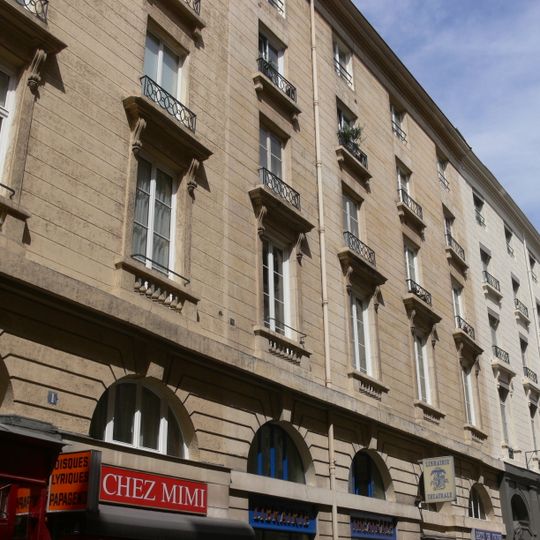 Immeubles, 1, 3, 5, 7 rue de Marivaux