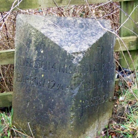 Milestone, N. of Greenodd