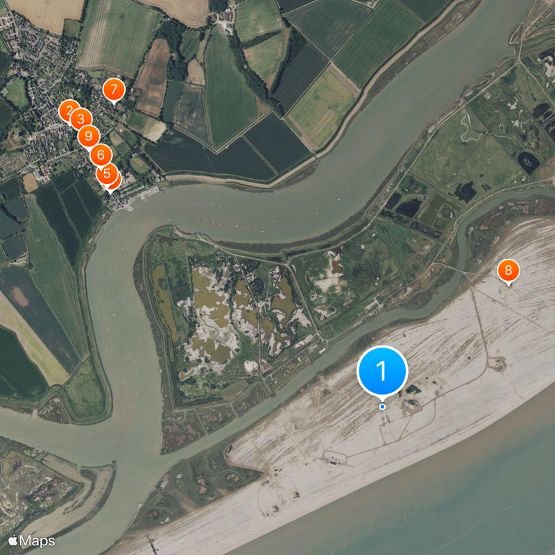 Orford Ness Map