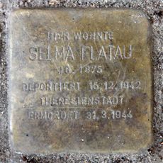Stolperstein dedicated to Selma Flatau