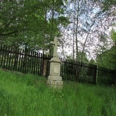 Kříž ve východní části Dubovic u Váňova statku