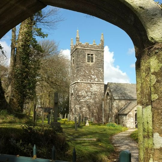 Stone Arch To South Of Church
