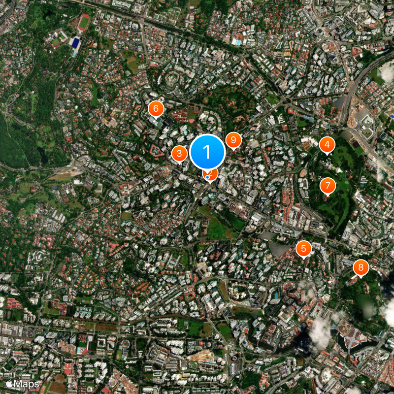 Isetan Map