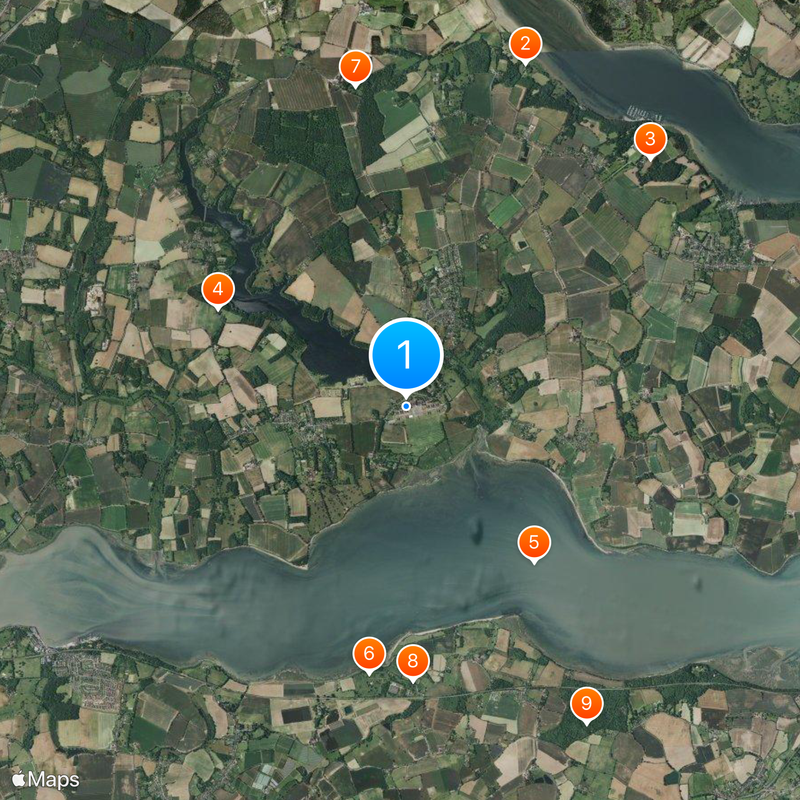 Royal Hospital School Map