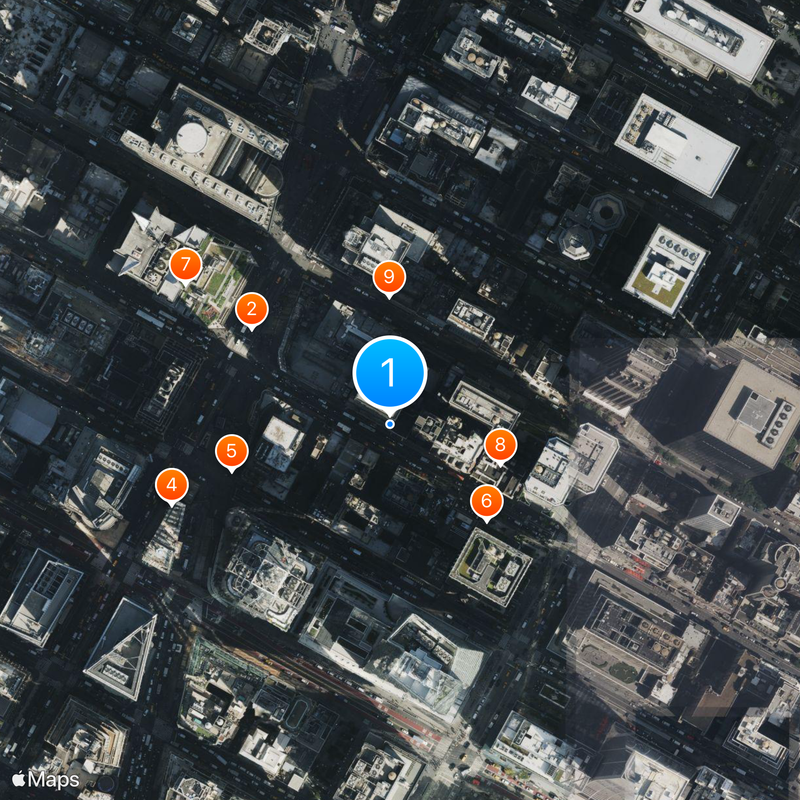 Hudson Theatre Carte