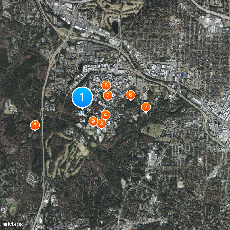 Fuqua School of Business Map