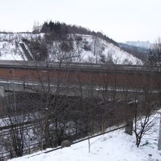 Metro bridge at Kačerov