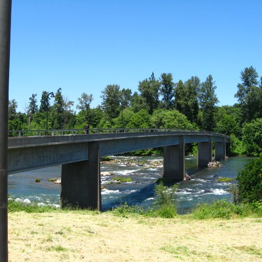 Dave and Lynn Frohnmayer Pedestrian and Bicycle Bridge