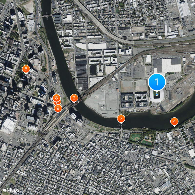 Sports Illustrated Stadium Map