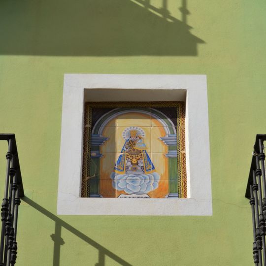 Ceramic panel of Our Lady of the Forsaken