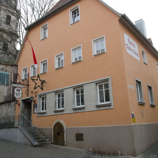 Wohnhaus, heute Gasthaus Rotes Ross