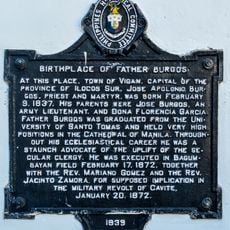 Birthplace of Father Burgos historical marker
