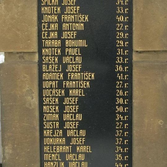 Pomník padlým v Předoníně