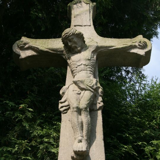 Cross in Bludovice cemetery