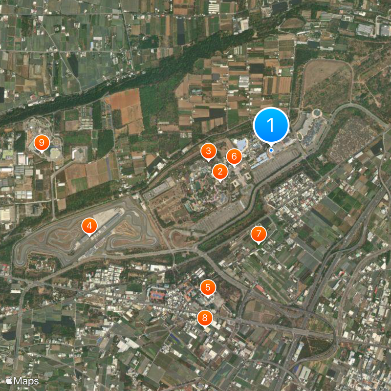 Lihpao Outlet Mall Map