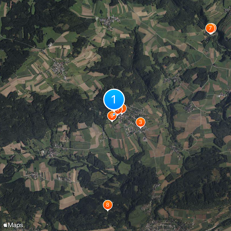 Artstetten Castle Map