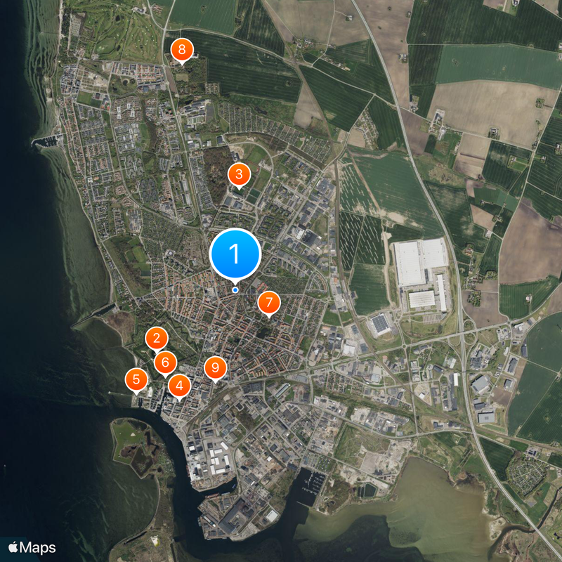 Landskrona Map