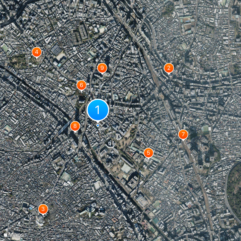 Meguro Gakuin Map