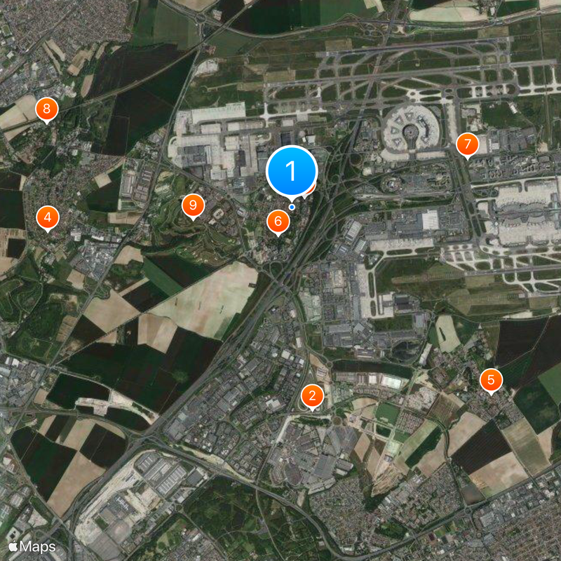 Roissy-en-France Map